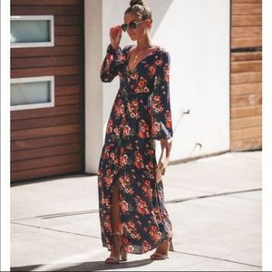 Floral Button Down Maxi